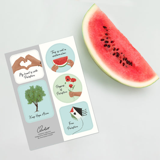 Stickervel 'Palestina'