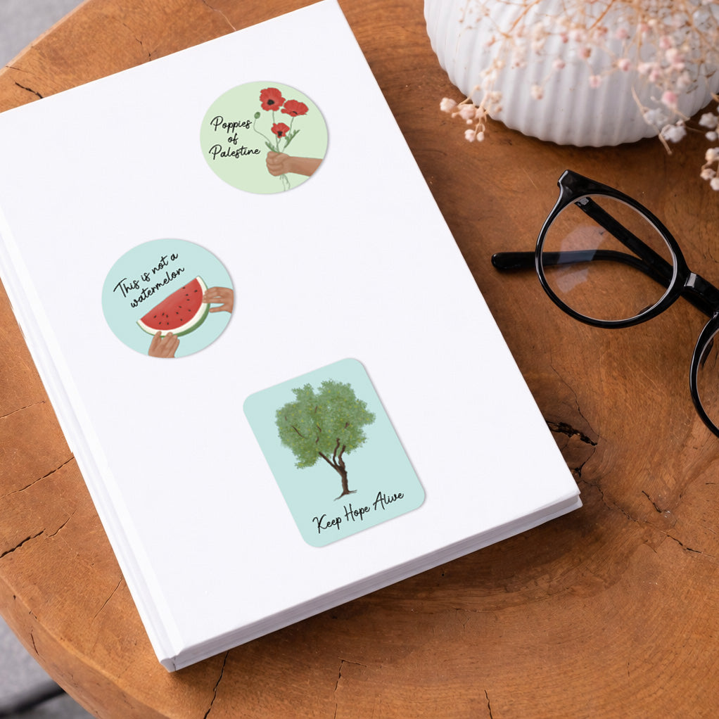 Stickervel 'Palestina'