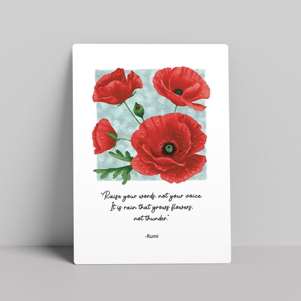 A4 Poster 'Poppy's'