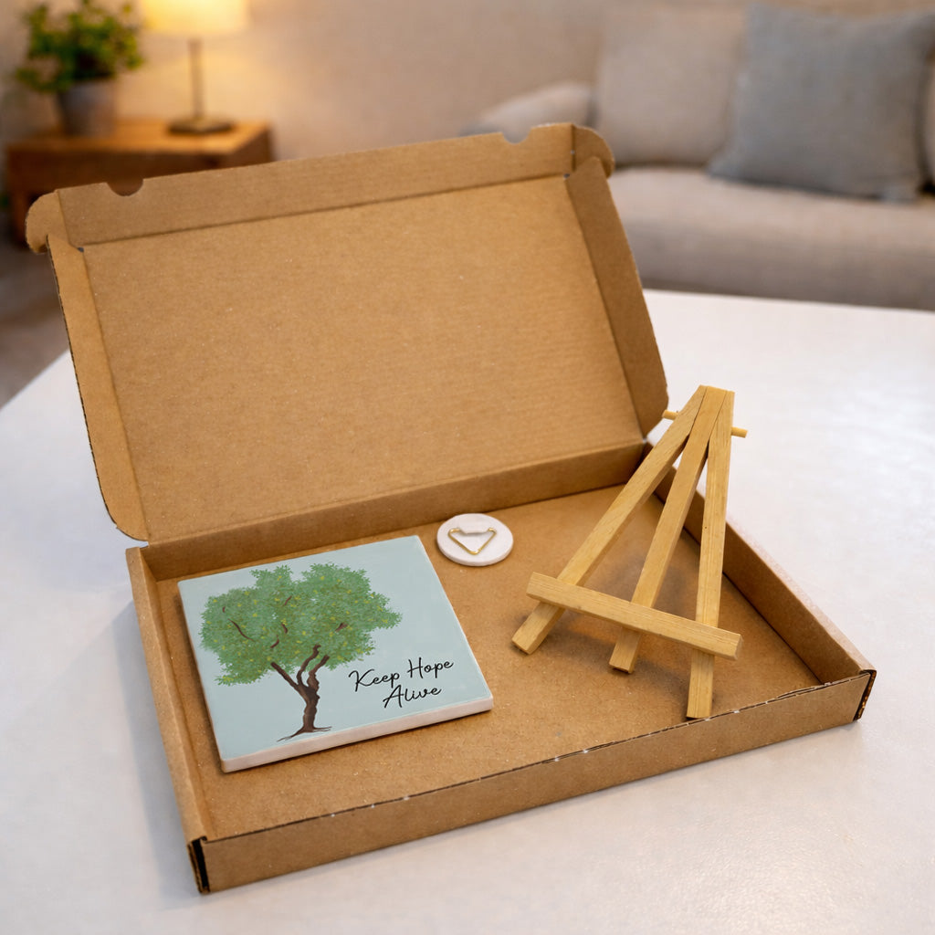 Tegeltje 'Olive Tree'